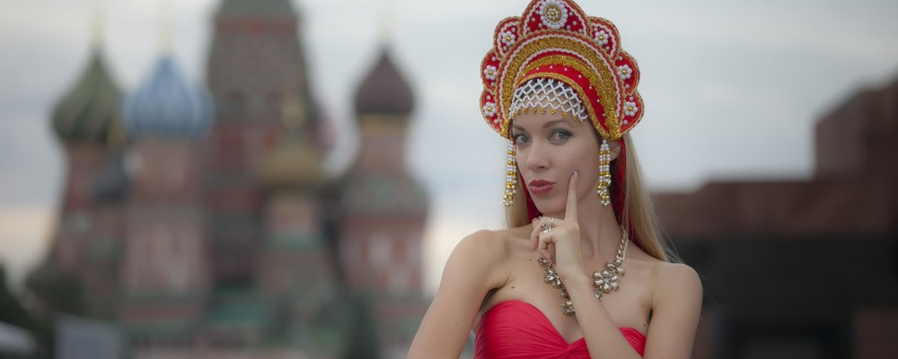 Красна девица на Красной площади