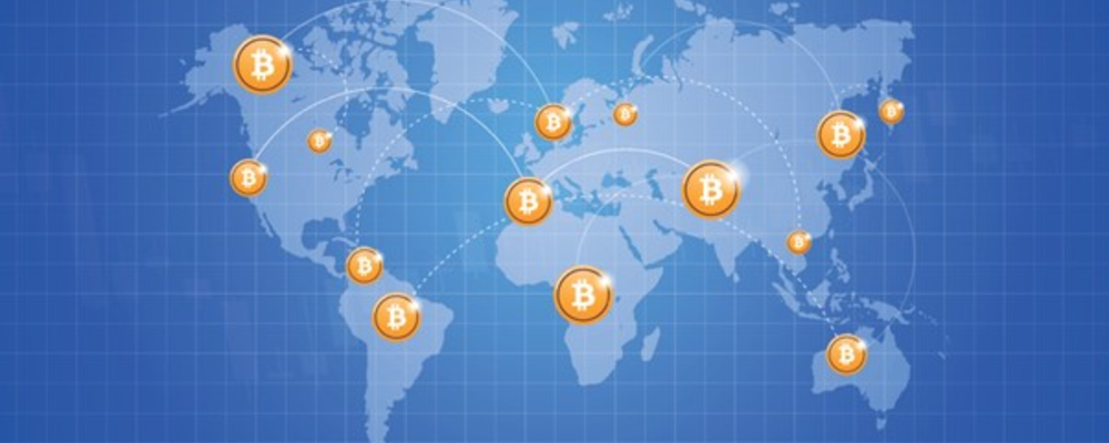 Биржи на карте мира