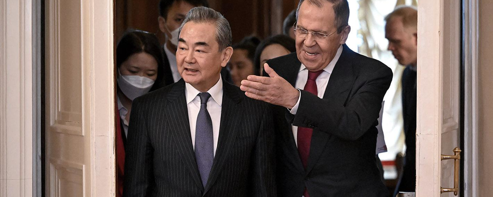 Ван И и Сергей Лавров