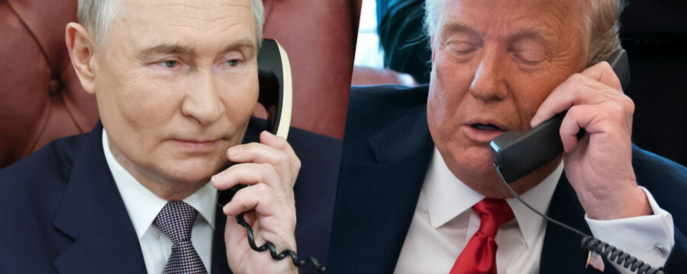 Путин и Трамп - телефонный разговор